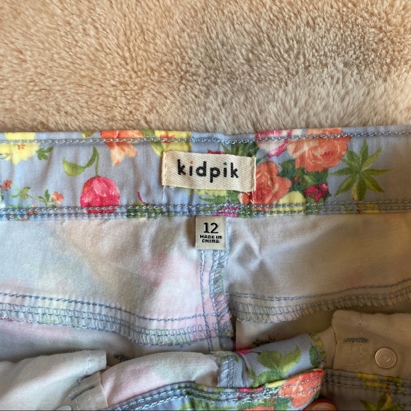 KidPik floral denim pants - Picture 3 of 5